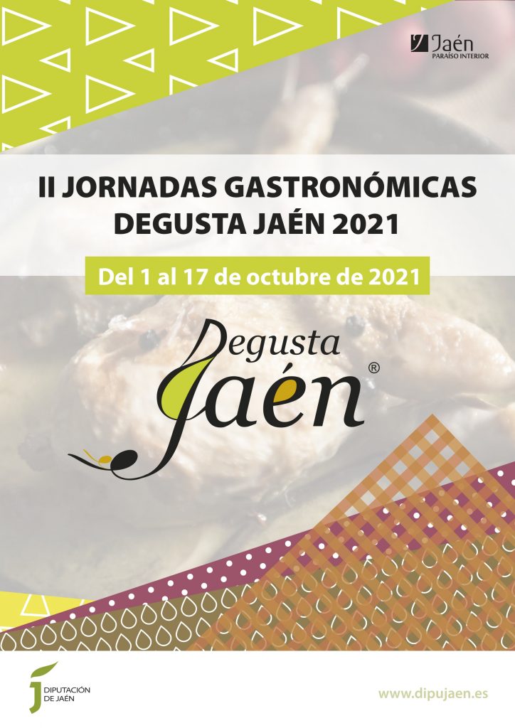 Cartel - Jornadas Gastronomicas Degusta Jaén